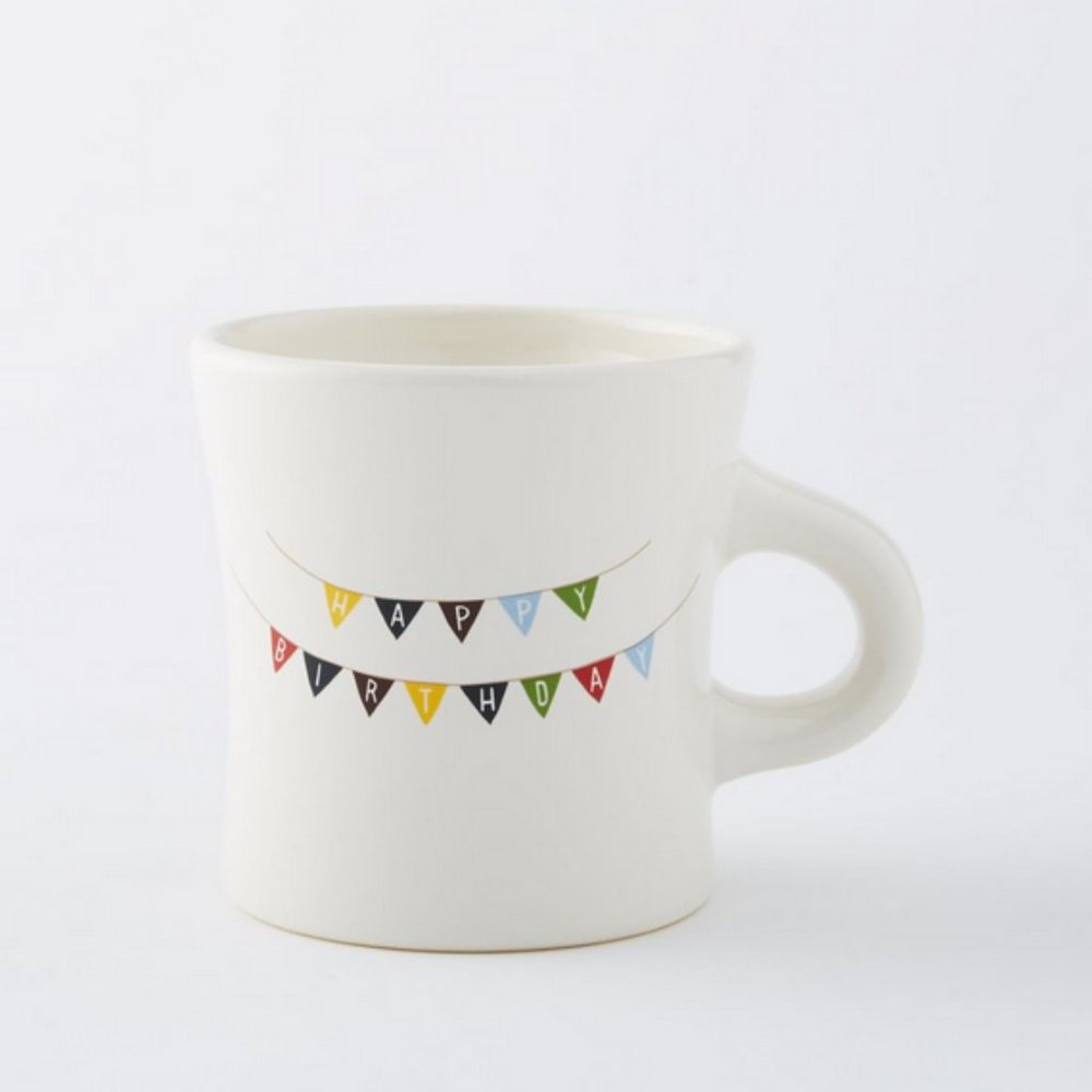 Fishs Eddy & West Elm Birthday Mug